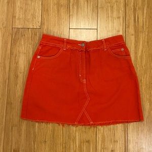 TOP SHOP Denim Skirt